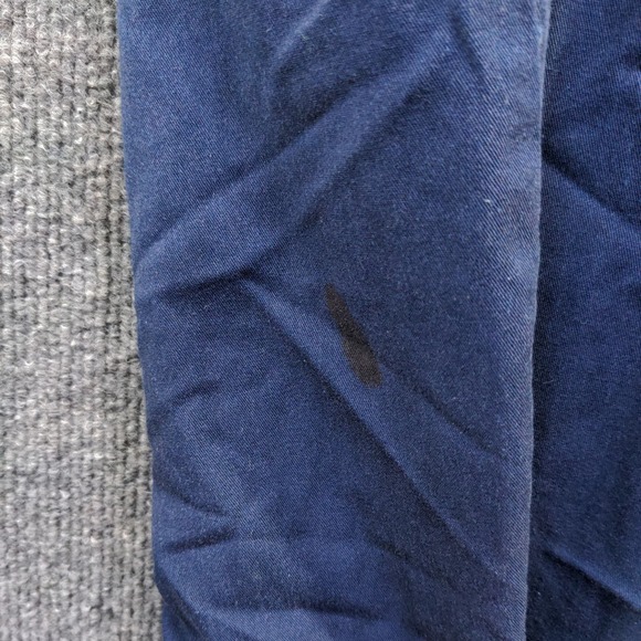 U.S. Navy Men's Utility Coveralls Blue Size 48L Actual 40x30 Embroidered Logo - Picture 10 of 16